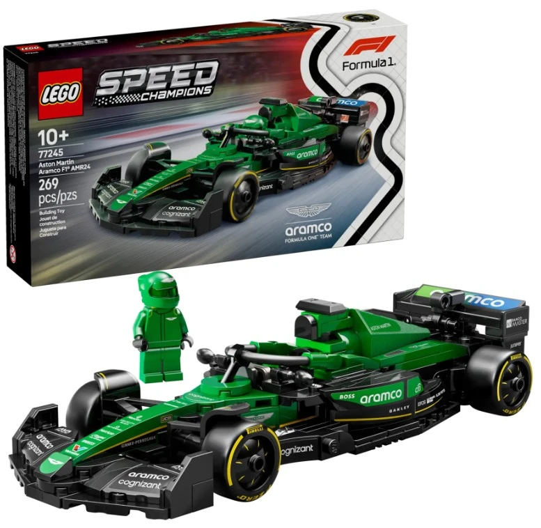 LEGO 77245 Speed Aston Martin Aramco F1 Race Car