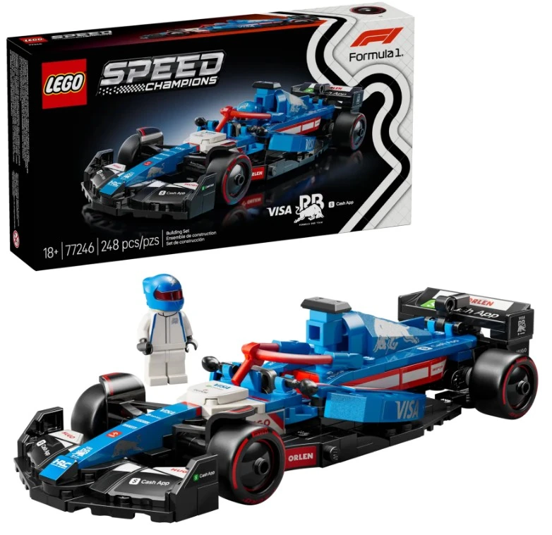 LEGO 77246 Speed Visa Cash App Vcarb F1 Race Car
