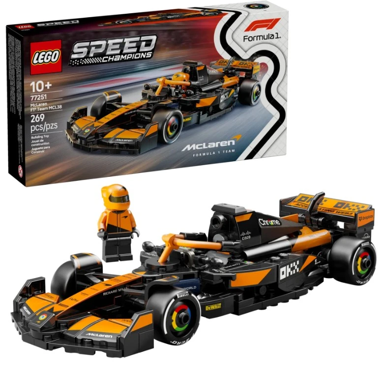 LEGO 77251 Speed Mclaren F1® Team Mcl38 Race Car