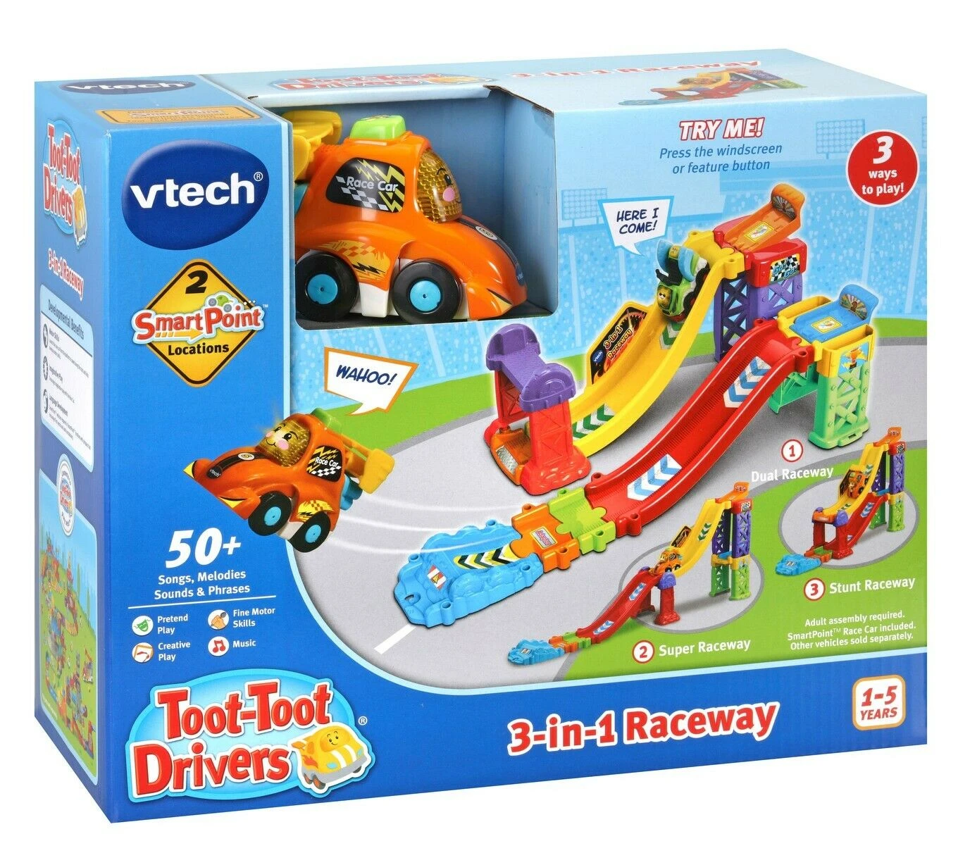 Vtech Toot-Toot Drivers 3-In-1 Raceway