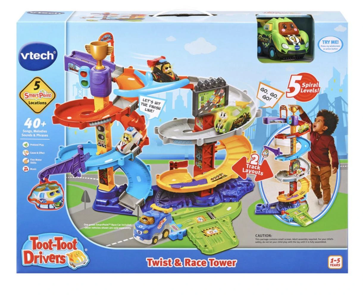 Vtech Toot-Toot Drivers Twist & Race Tower