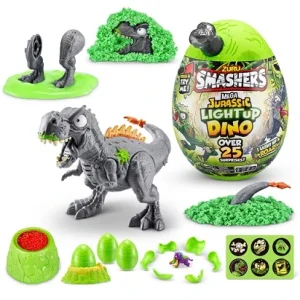 Smashers Mega Jurassic Light Up Dino Egg