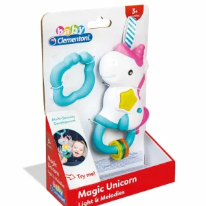 Baby Clementoni Interactive Rattle - Unicorn