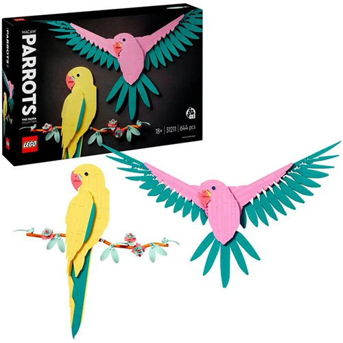 LEGO 31211 Art Macaw Parrots