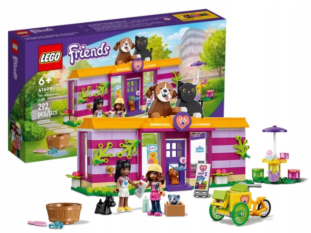 LEGO 41699 Friends Pet Adoption Cafe