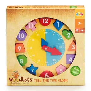 Addo Woodlets Tell the Time Clock