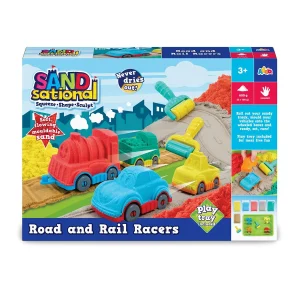 Addo Sandsational Road And Rail Racers Craft Set