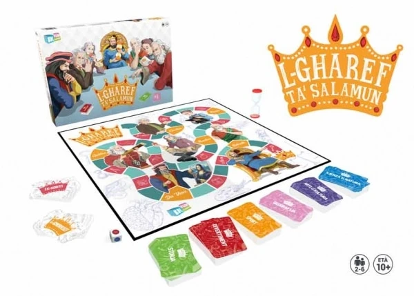 L-GHAREF TA' SALAMUN BOARD GAME