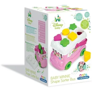 Clementoni Baby - Minnie Shape Sorter Bus