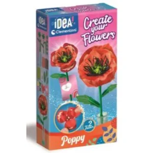 Clementoni Create Your Own Flowers - Poppy