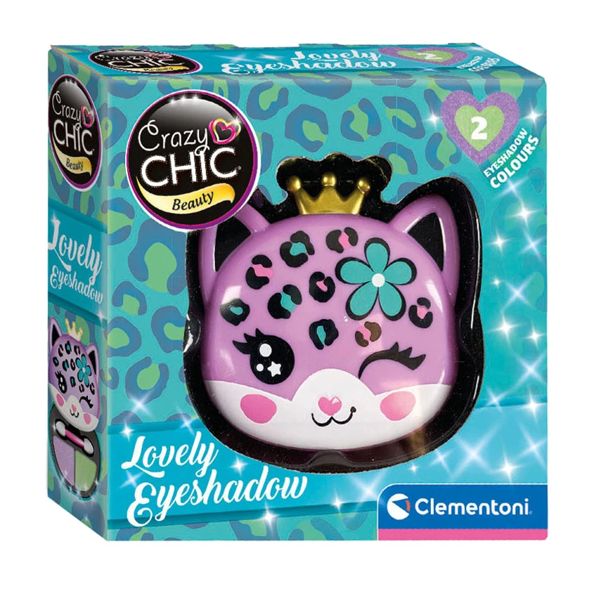 Clementoni Crazy Chic Lovely Eyeshadow Leopard