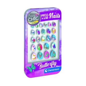 Clementoni Crazy Chic Press&Go Nail Art