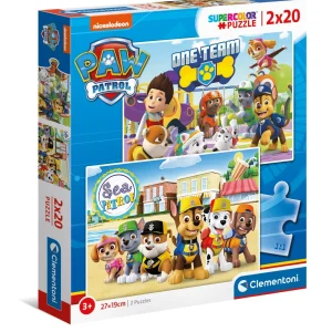 Clementoni Paw Patrol - 2 X 20 Pcs