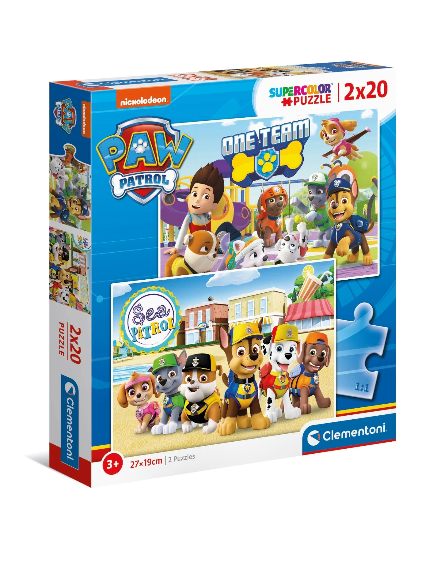 Clementoni Paw Patrol - 2 X 20 Pcs