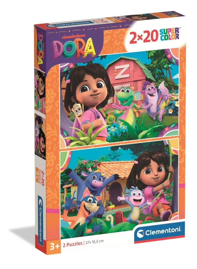 Clementoni Dora The Explorer 2025 2 X 20 Pcs