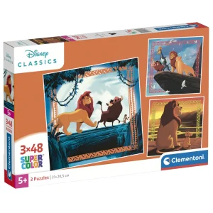 Clementoni The Lion King 3x48 Pcs