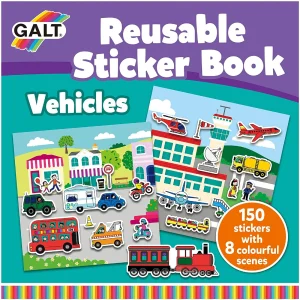 Galt Vehicles Sticker Book