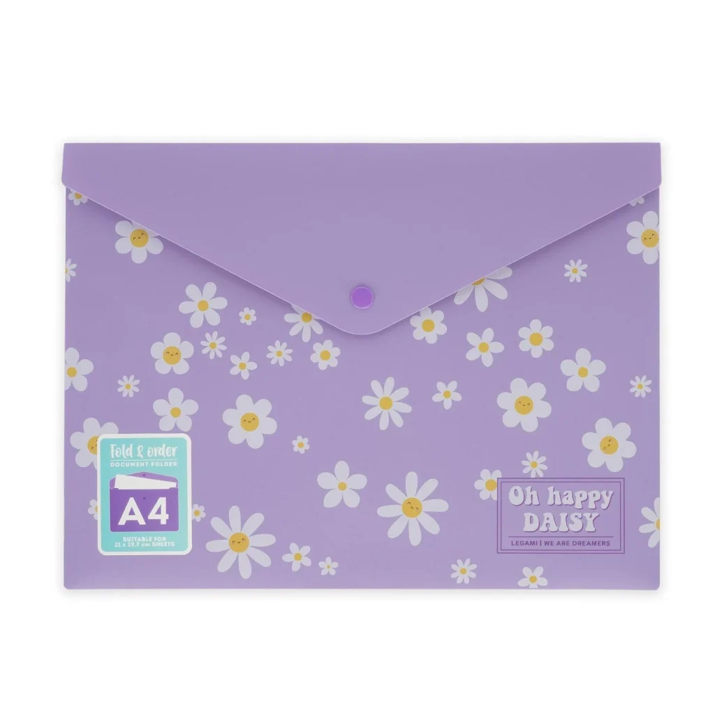 Document Folder A4- Daisy