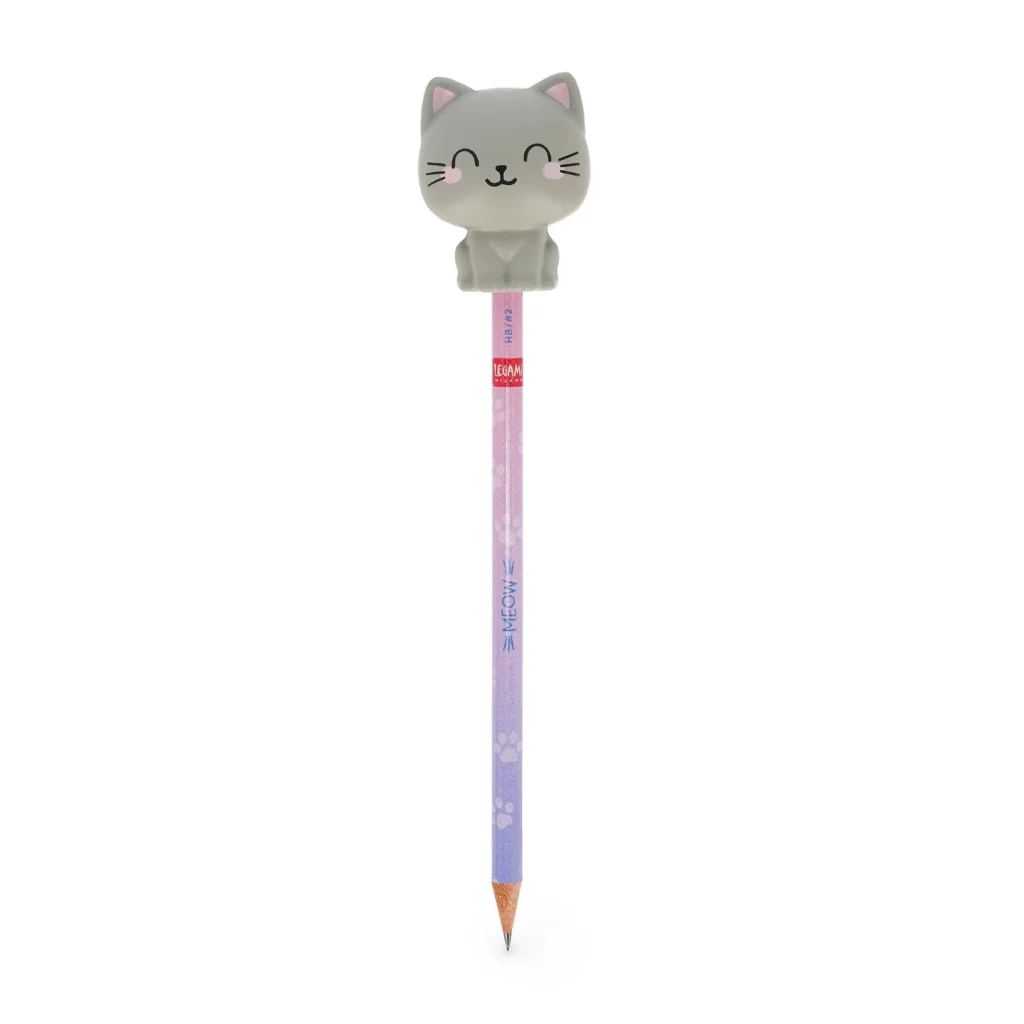 Squeezies Pencil With Squishy Kitty Moq 12