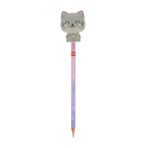 Squeezies Pencil With Squishy Kitty Moq 12