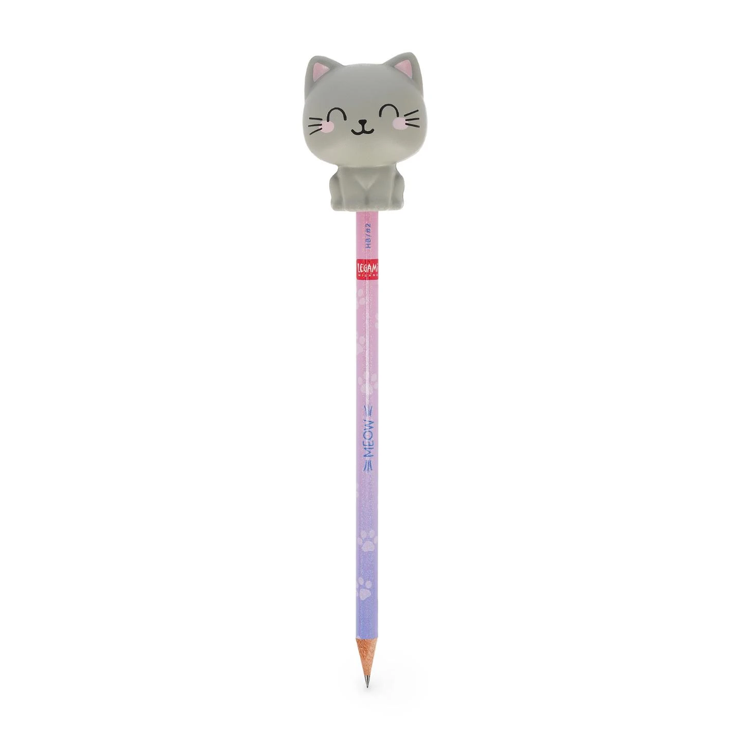 Squeezies Pencil With Squishy Kitty Moq 12