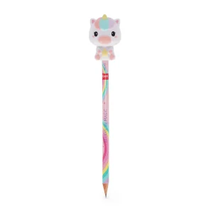 Squeezies Pencil With Squishy Unicorn Moq 12