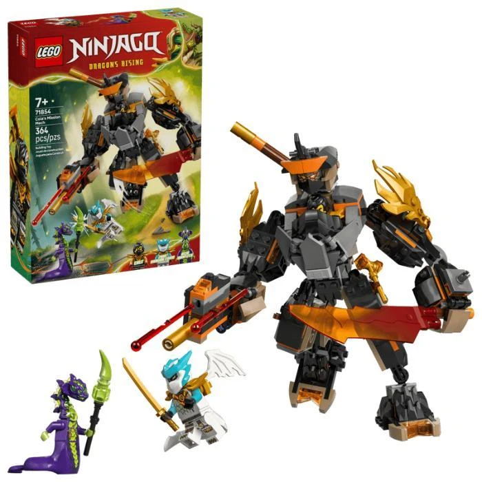 LEGO 71854 Cole'S Mission Mech & Dragon Zane
