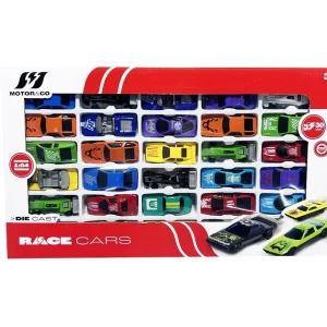 Set Of 30 Die Cast Cars