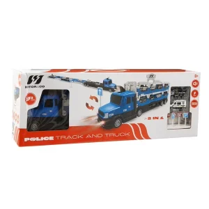 Police Truck - 2 in 1 Car Track
