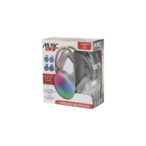 Music Star Wireless Headphone  White