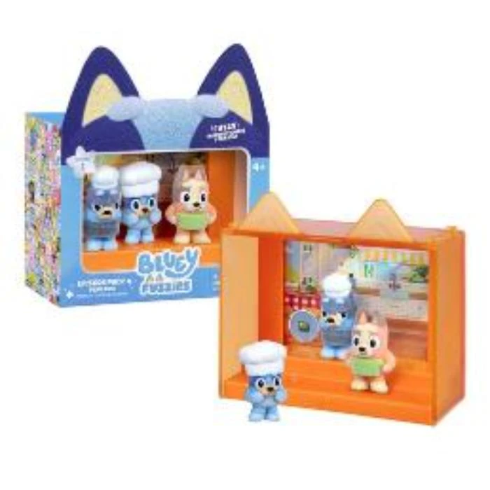 Bluey Fuzzies Episode Pack Pavlova Figures
