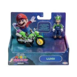 Super Mario Luigi Bike Figure