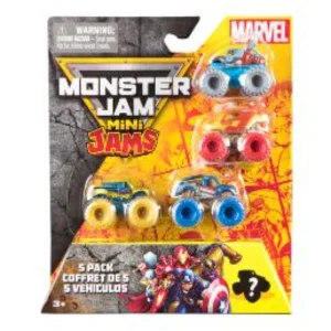 Monster Jam Marvel 5-Pack