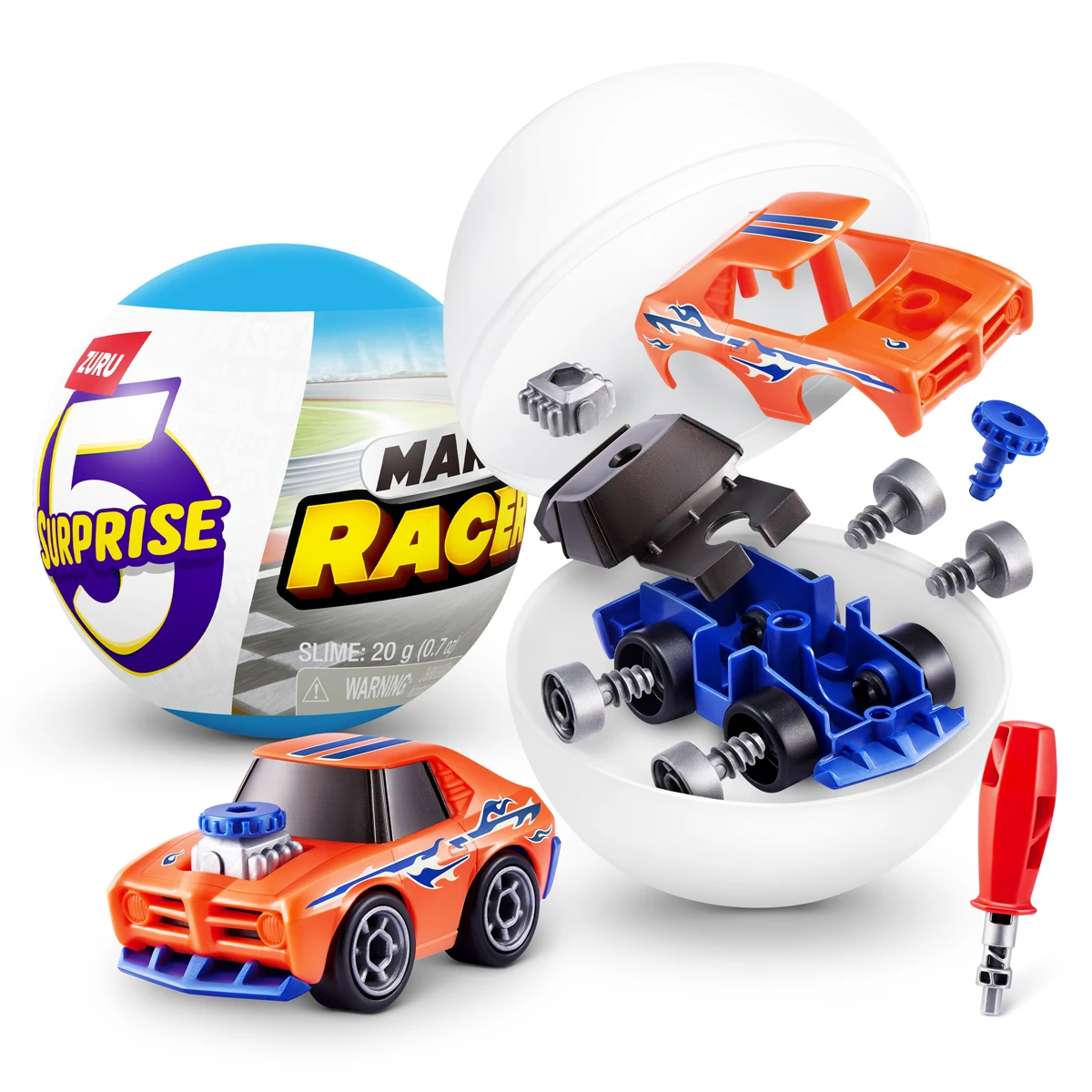 5 Surprise Make-A-Racer Mystery Capsule