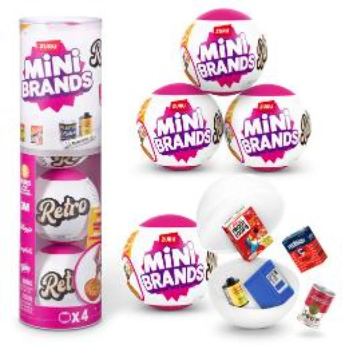 Mini Brands Retro 4-Pack