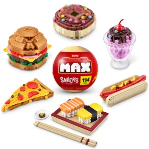 MAX Snacks Collection Construction Mystery Capsule