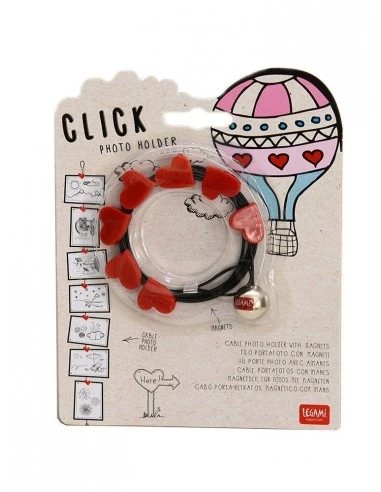Photo Holder with Magnets - Hearts