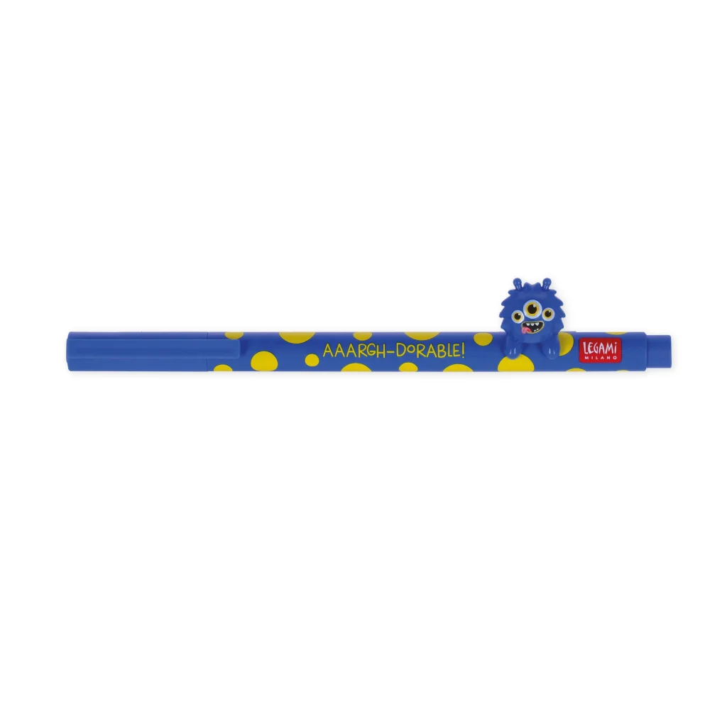 Pen Gel Blue Monster Moq15