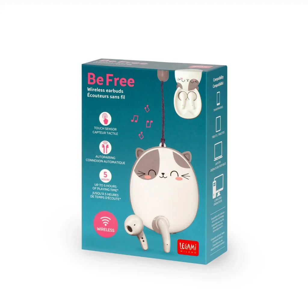 Elec Earbuds Wireless Be Free Kitty