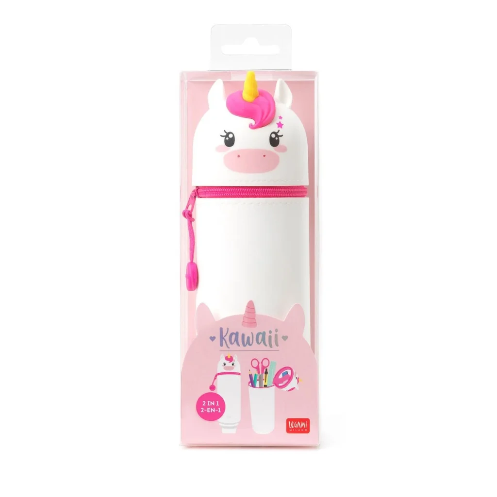 Silicone Pencil Case - Unicorn