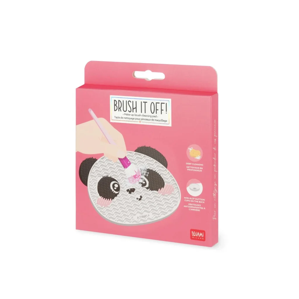 Beauty Make-Up Brush Cleaning Pad - Panda