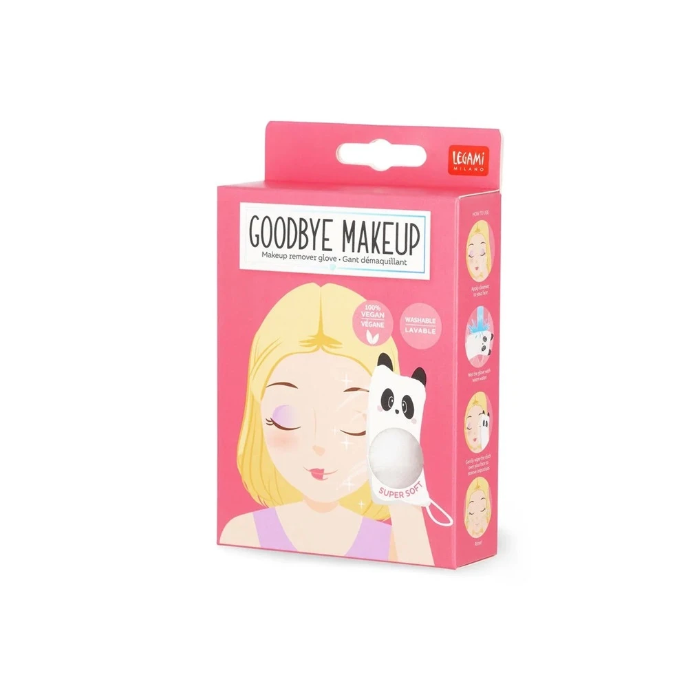 Make-Up Remover Glove - Panda