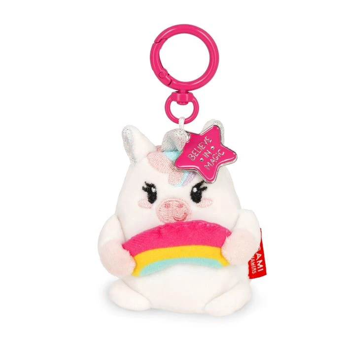Super Soft! - Plush KeyRing - Unicorn