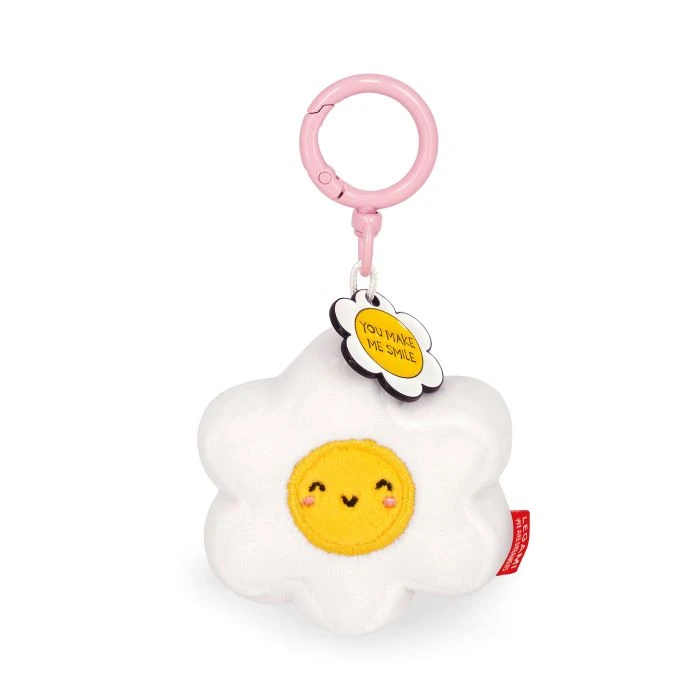 Super Soft! - Plush Key Ring - Daisy