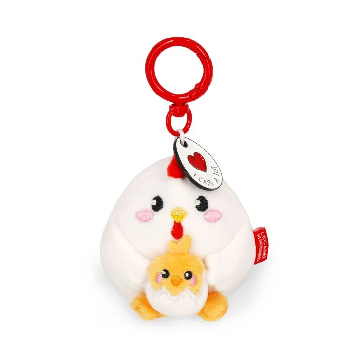 Super Soft! - Plush KeyRing - Hen