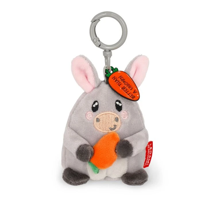 Super Soft! - Plush Key Ring - Donkey