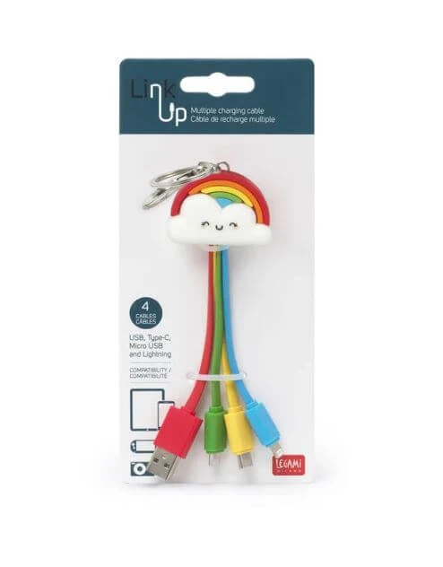 Charging Multi Cable - Rainbow