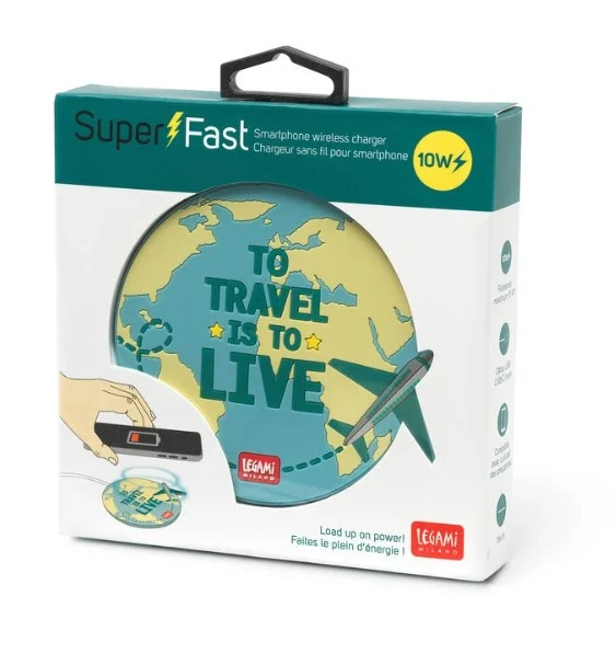 Smartphone Wireless Charger - Super Fast - Travel