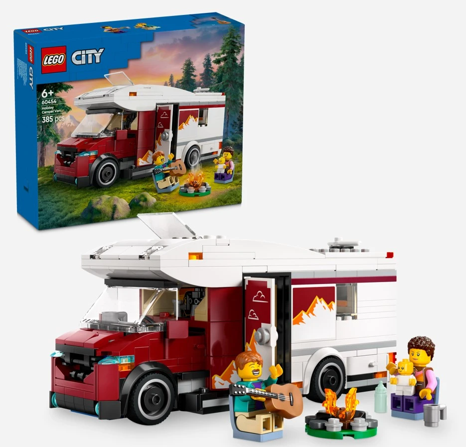 LEGO 60454 City Holiday Adventure Camper Van