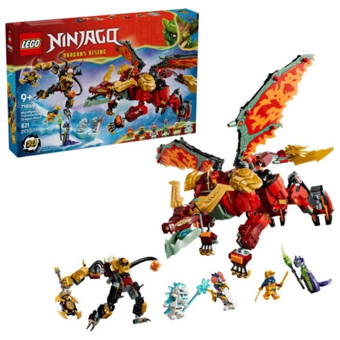 LEGO 71868 Ninjago Wyldfyre's Dragon Mech